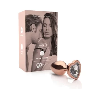 Plug Anal Metal Go Play Teo Rose Gold