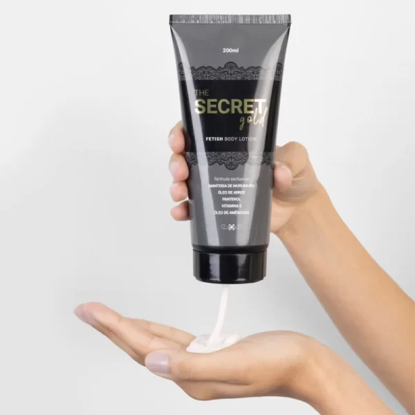 Creme Hidratante Corporal The Secret Gold  Irresistível (A Sós) 200ml - Imagem 2