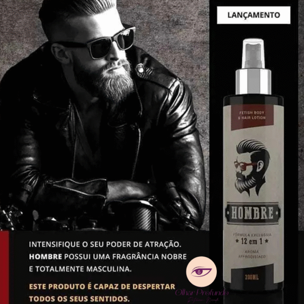 Fetish Body & Hair Lotion - Hombre - Afrodisiaco - 200ml - Imagem 3