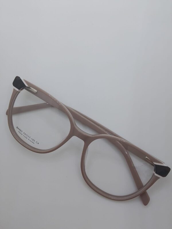 Armação feminina nude / acetato 100%