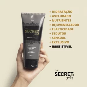 Creme Hidratante Corporal The Secret Gold  Irresistível (A Sós) 200ml